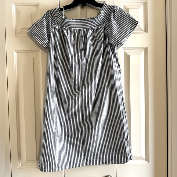 J Crew Factory Off The Shoulder Dress Size 6 - Picture 2 of 5